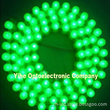 1m silicone green led flexible LED strip